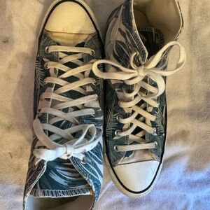 Converse leaf print  High-Tops